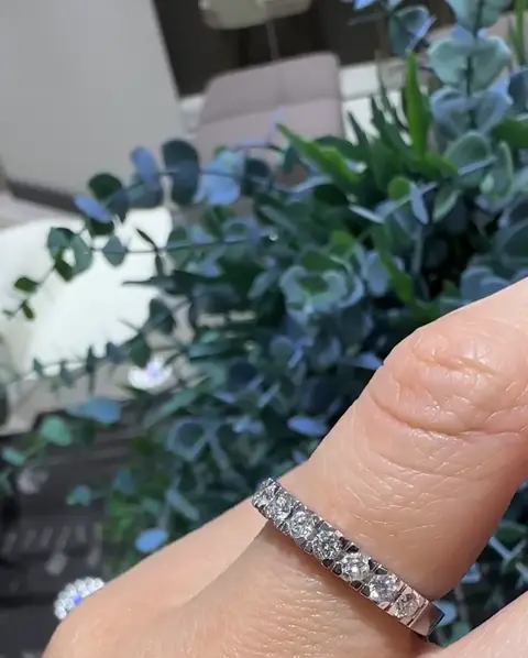 0.70 ct Yarımtur Pırlanta Yüzük