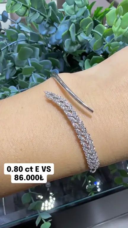 0.80 ct Pırlanta Bileklik videosundan kare