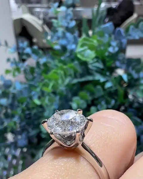 3.01 ct Tektaş Pırlanta Yüzük