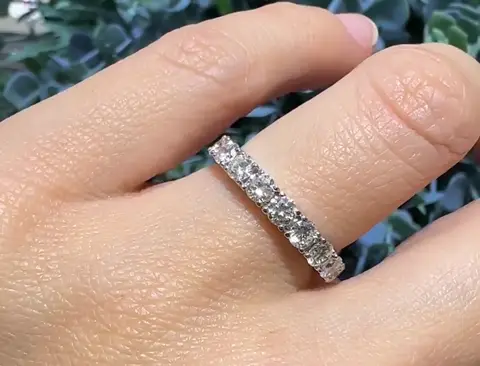 1.20 ct Yarımtur Pırlanta Yüzük