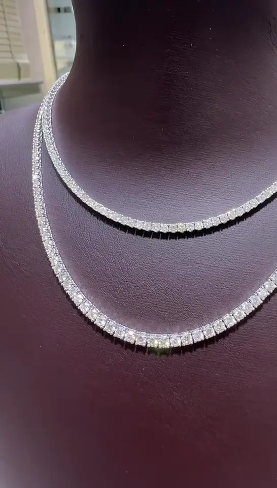 5.30 ct Suyolu Pırlanta Gerdanlık, görsel 3