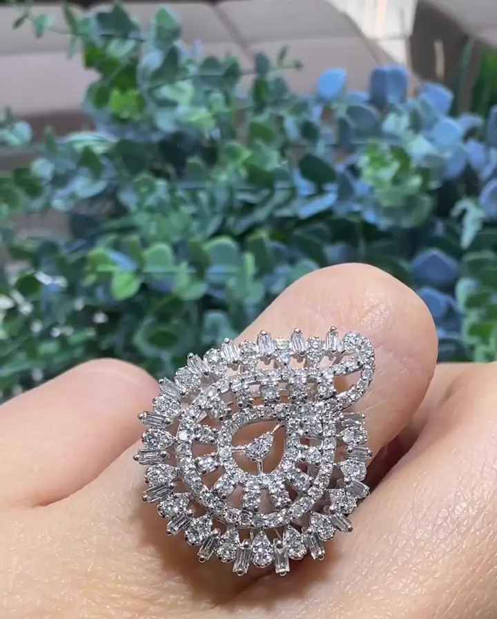 1.11 ct Tasarım Pırlanta Yüzük, görsel 2