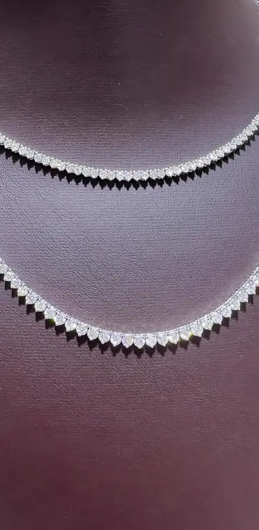 3.26 ct Suyolu Pırlanta Gerdanlık, görsel 3