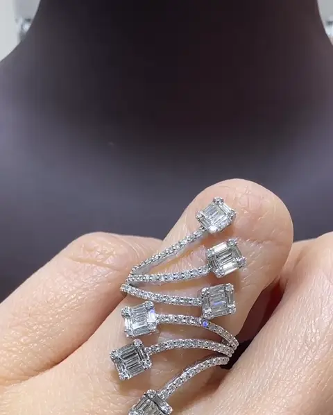 0.71-0.63 ct Tasarım Pırlanta Yüzük