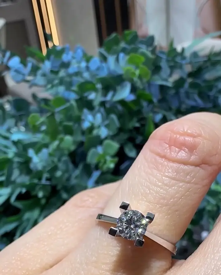 0.60 ct Tektaş Pırlanta Yüzük, görsel 3