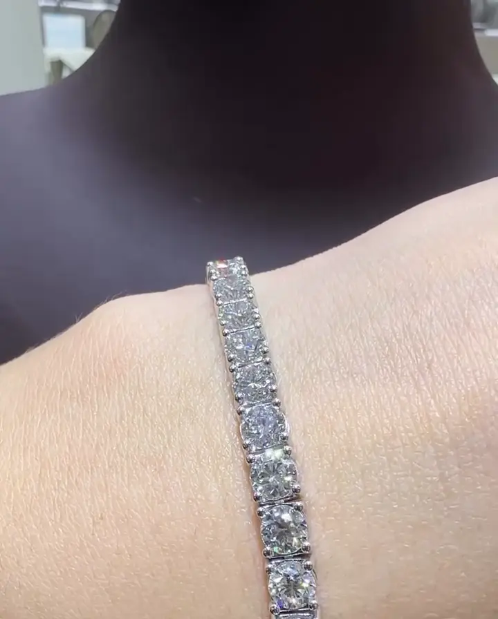 16.00 ct Suyolu Pırlanta Bileklik, görsel 1