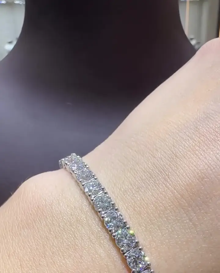 16.00 ct Suyolu Pırlanta Bileklik, görsel 2