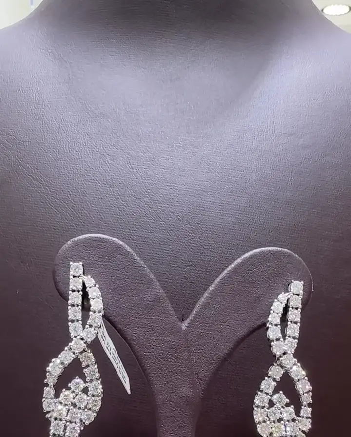 5.48 ct Pırlanta Küpe, görsel 3