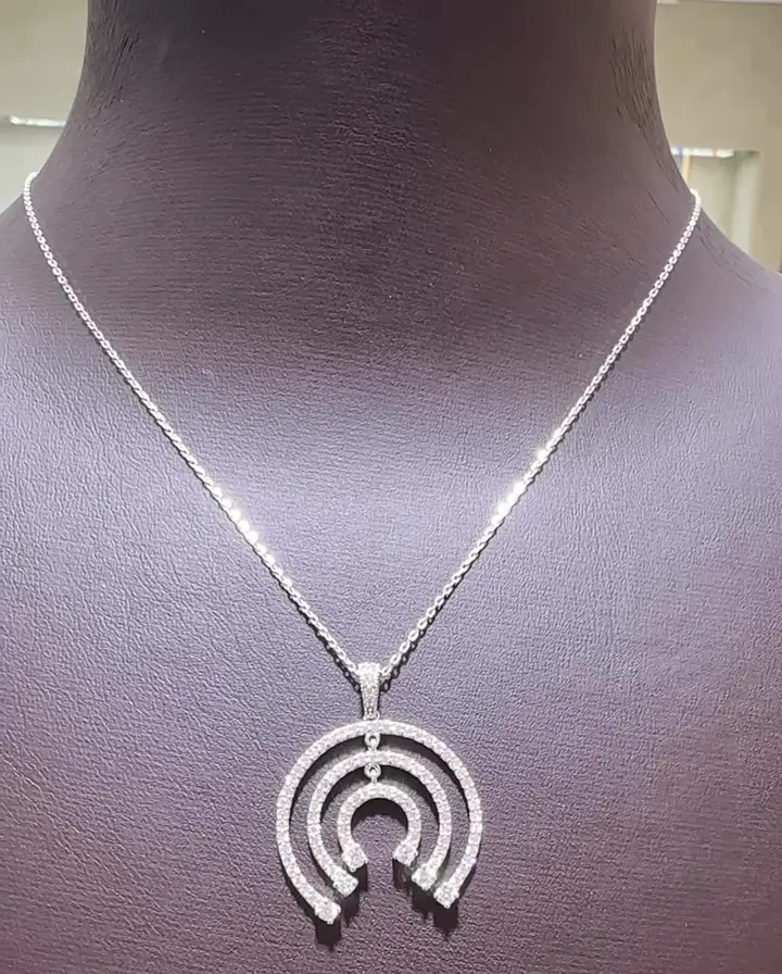 1.00 ct Pırlanta Kolye, görsel 3