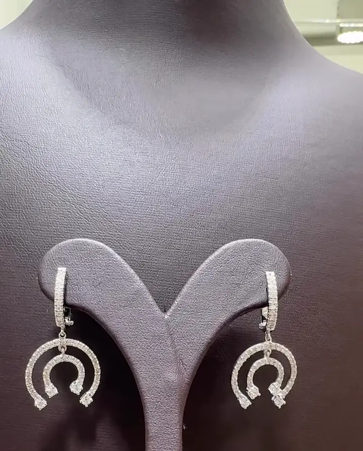 1.11 ct Pırlanta Küpe, görsel 2