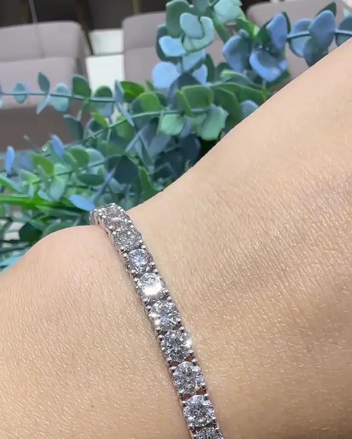 16.00 ct Suyolu Pırlanta Bileklik, görsel 1