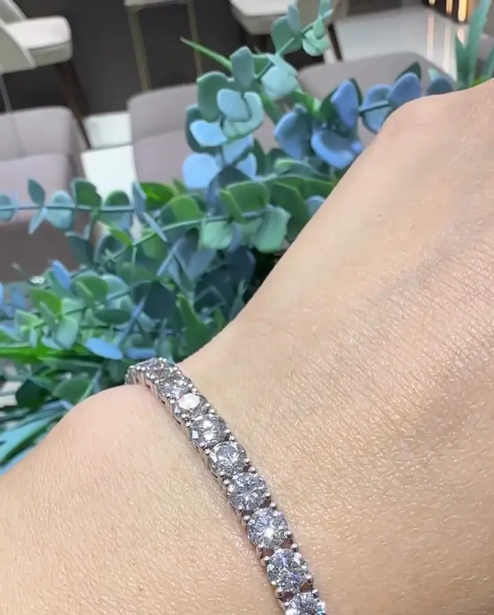 16.00 ct Suyolu Pırlanta Bileklik, görsel 2